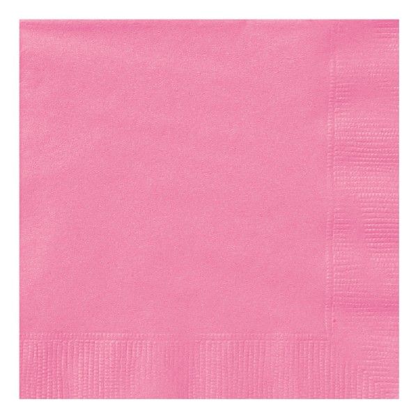 Hot Pink Napkins (Pack of 20) - Anilas UK