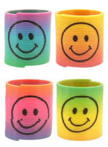 Mini Rainbow Spring with Smiley Face (3.5cm) - Anilas UK