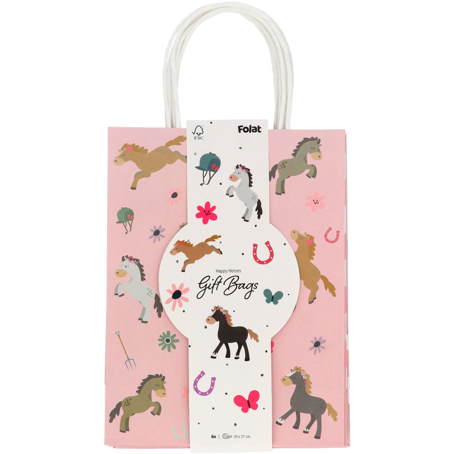 Happy Horse Gift Bags (20x27 cm) - Anilas UK