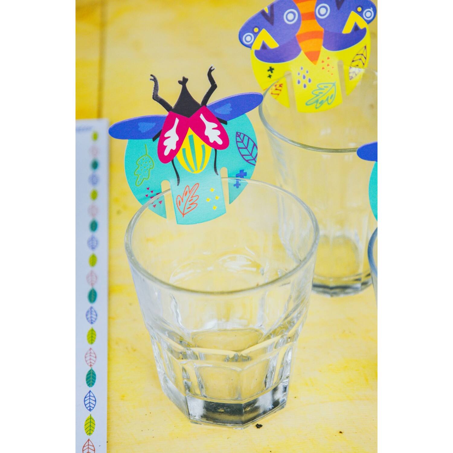 Glass Decoration - Buzzing Bugs (6 pieces) - Anilas UK