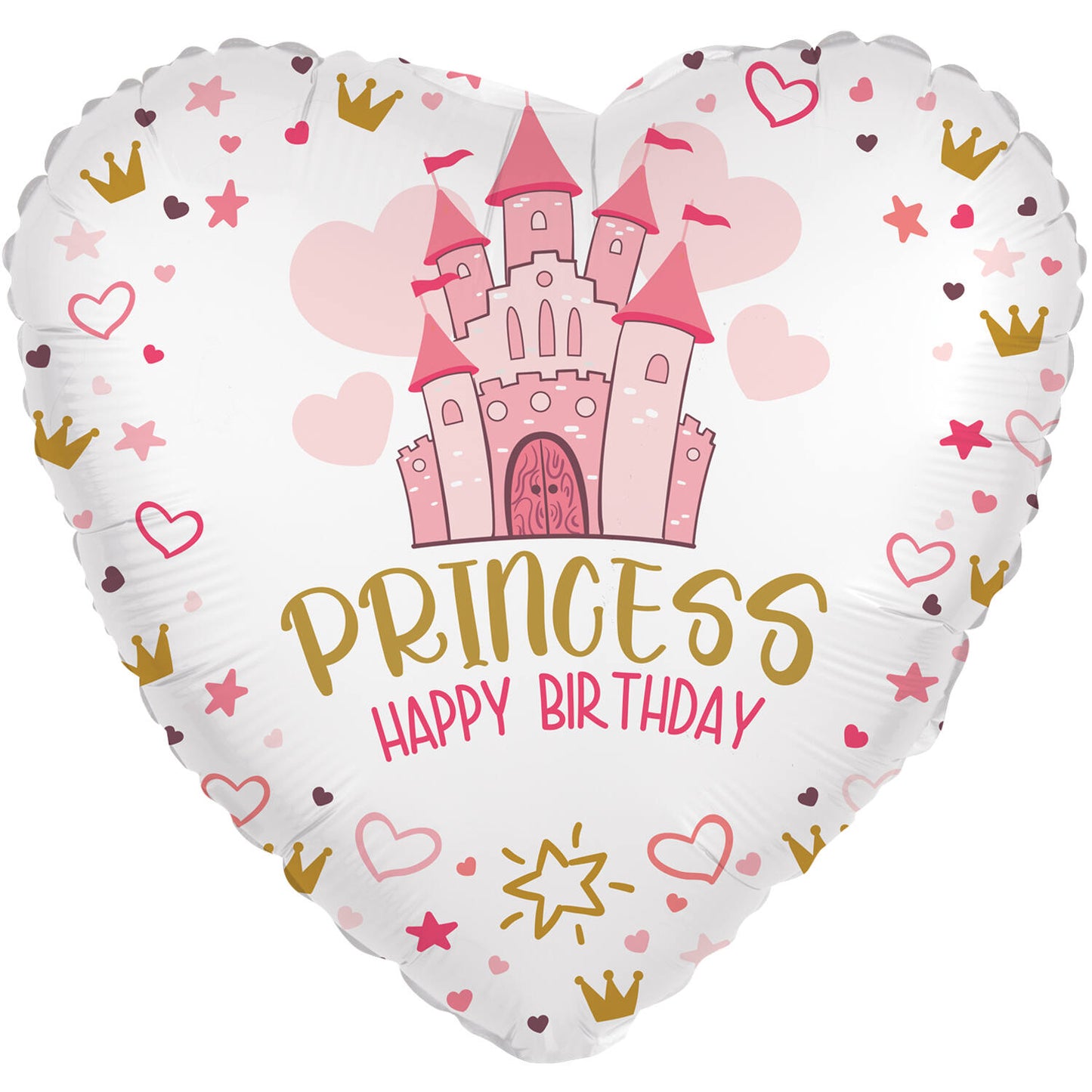 Princess Birthday Foil Balloon 45 cm