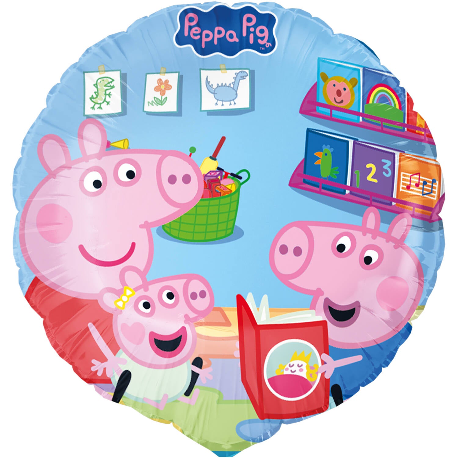 Peppa Pig Standard Foil Balloon 43cm - Anilas UK