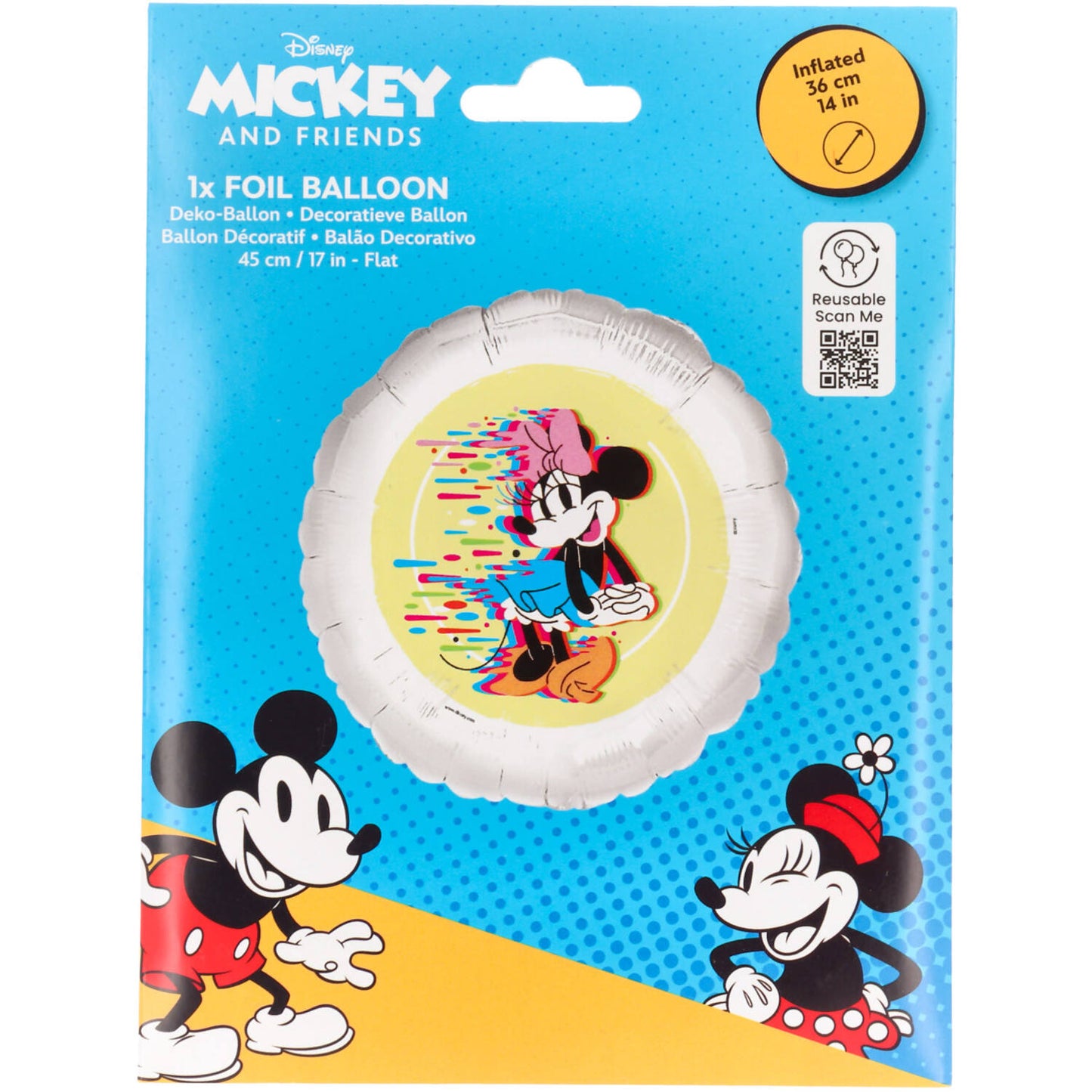 Disney Minnie Mouse Foil Balloon 45 cm