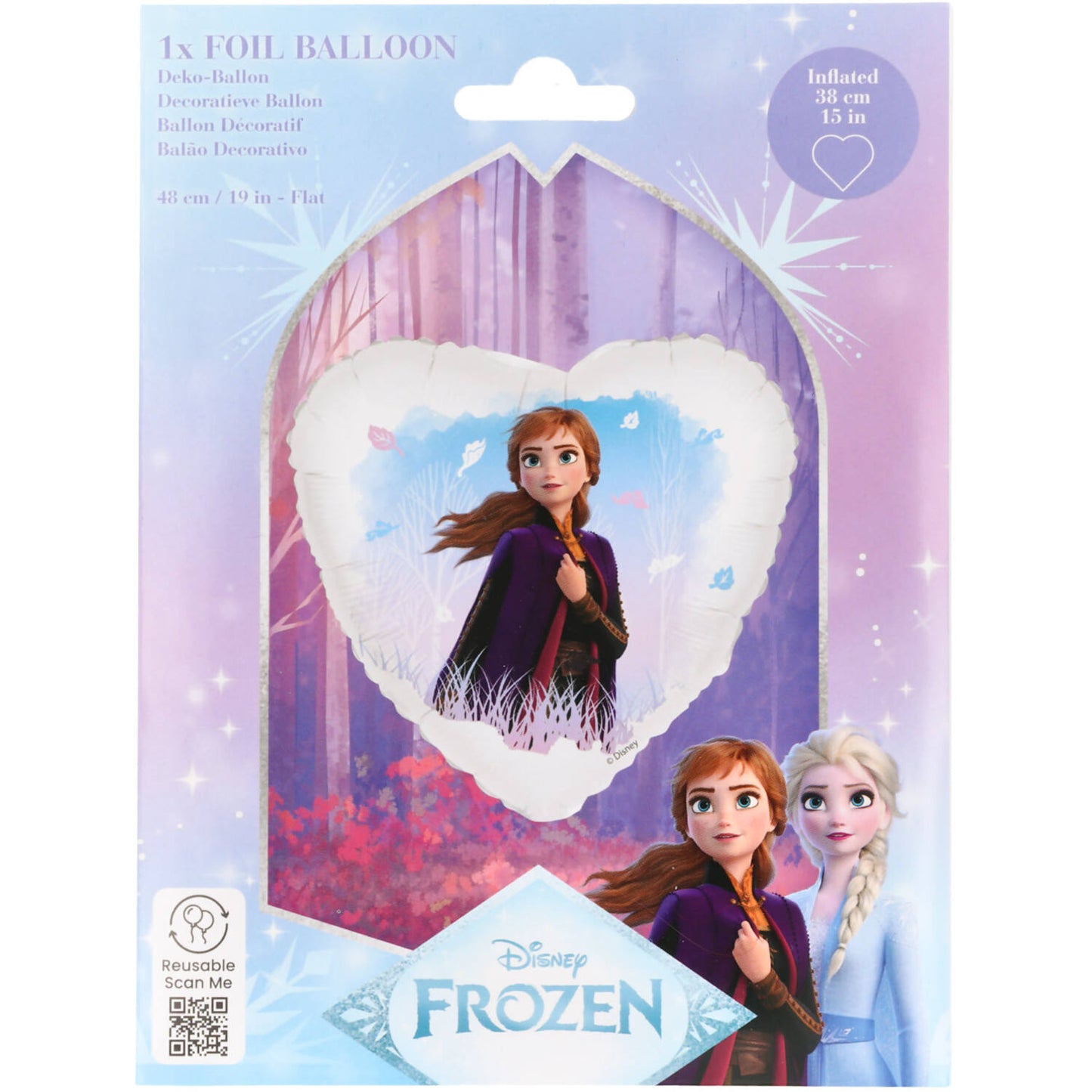 Disney Frozen Anna Foil Balloon 45 cm