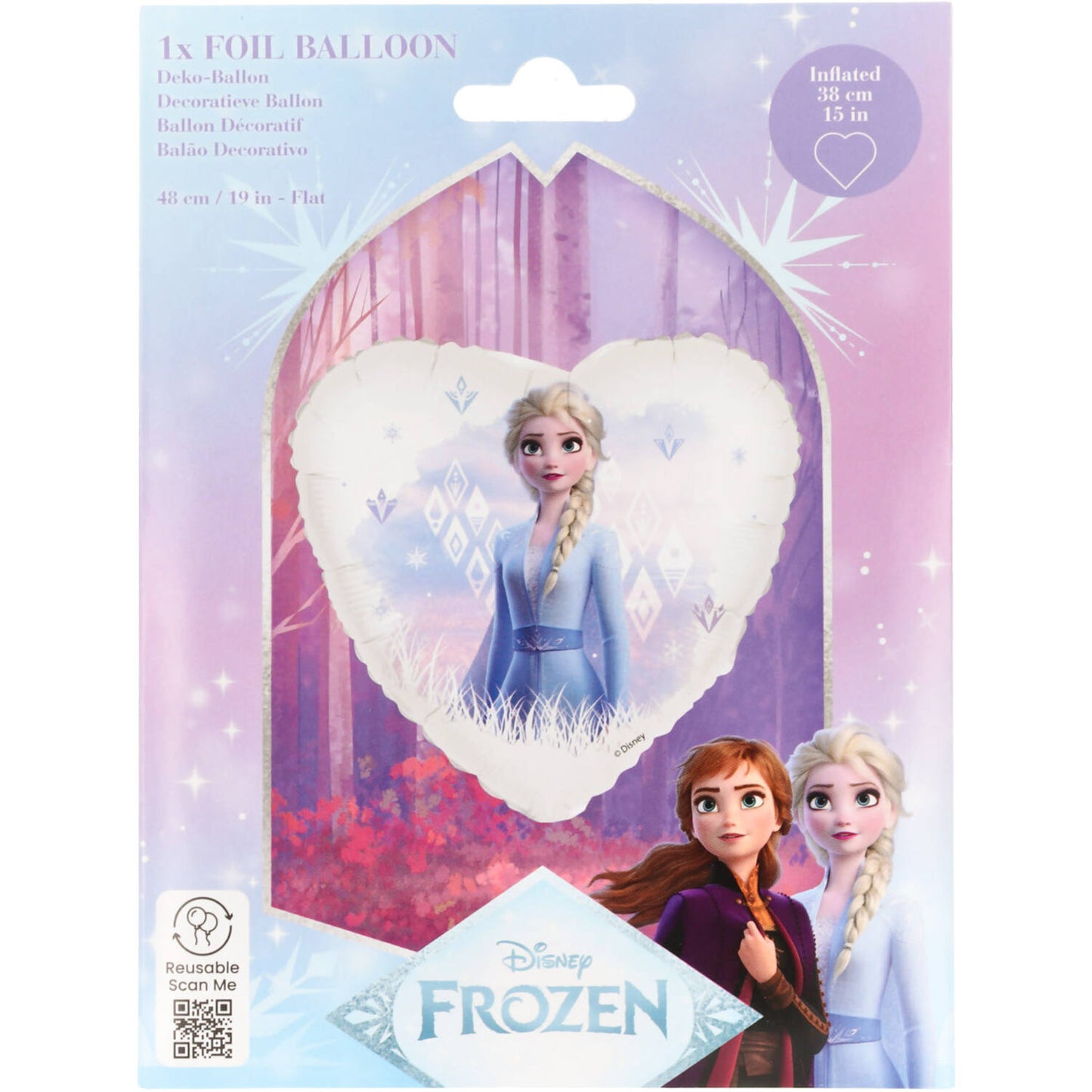 Disney Frozen Elsa Foil Balloon 45 cm