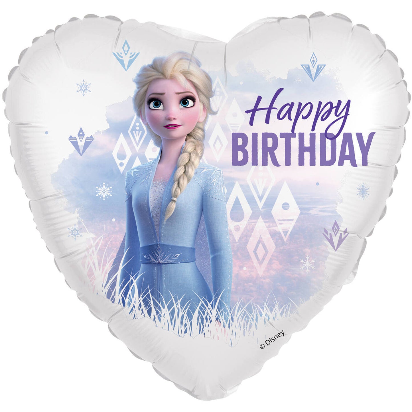 Disney Frozen Elsa Happy Birthday Foil Balloon 45 cm