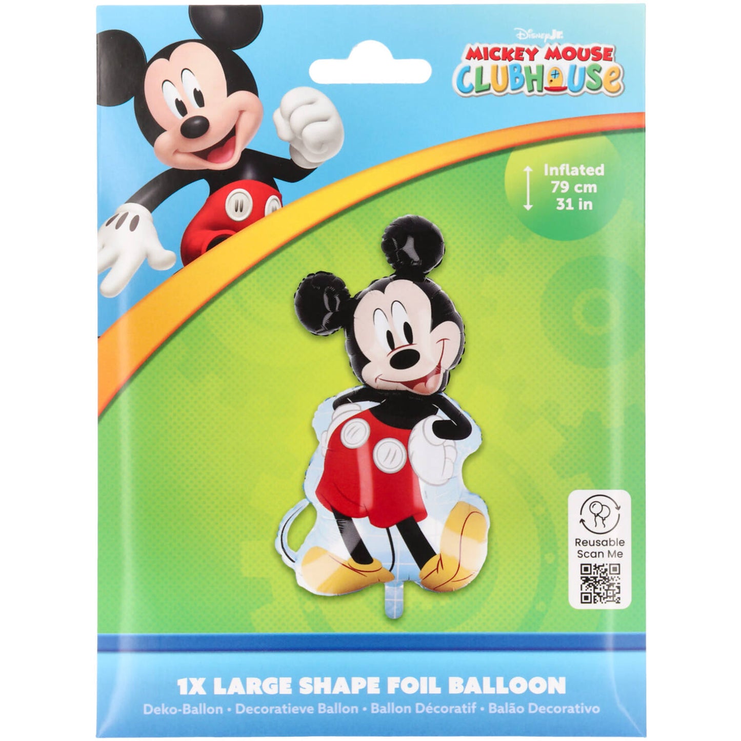 Disney Mickey Mouse - Shape Foil Balloon 79 cm