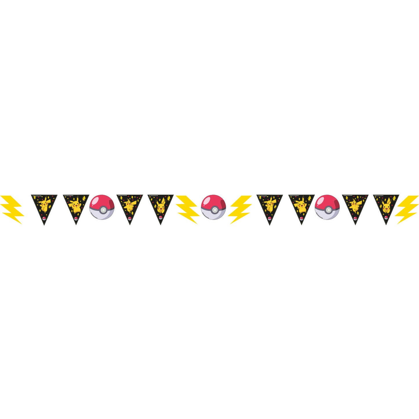Pokemon Pennant Paper Banner 3.3m - Anilas UK