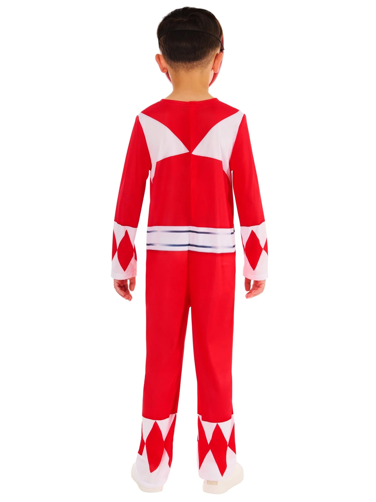 Mighty Morphin Red Ranger Dressing Up Costume - Anilas UK