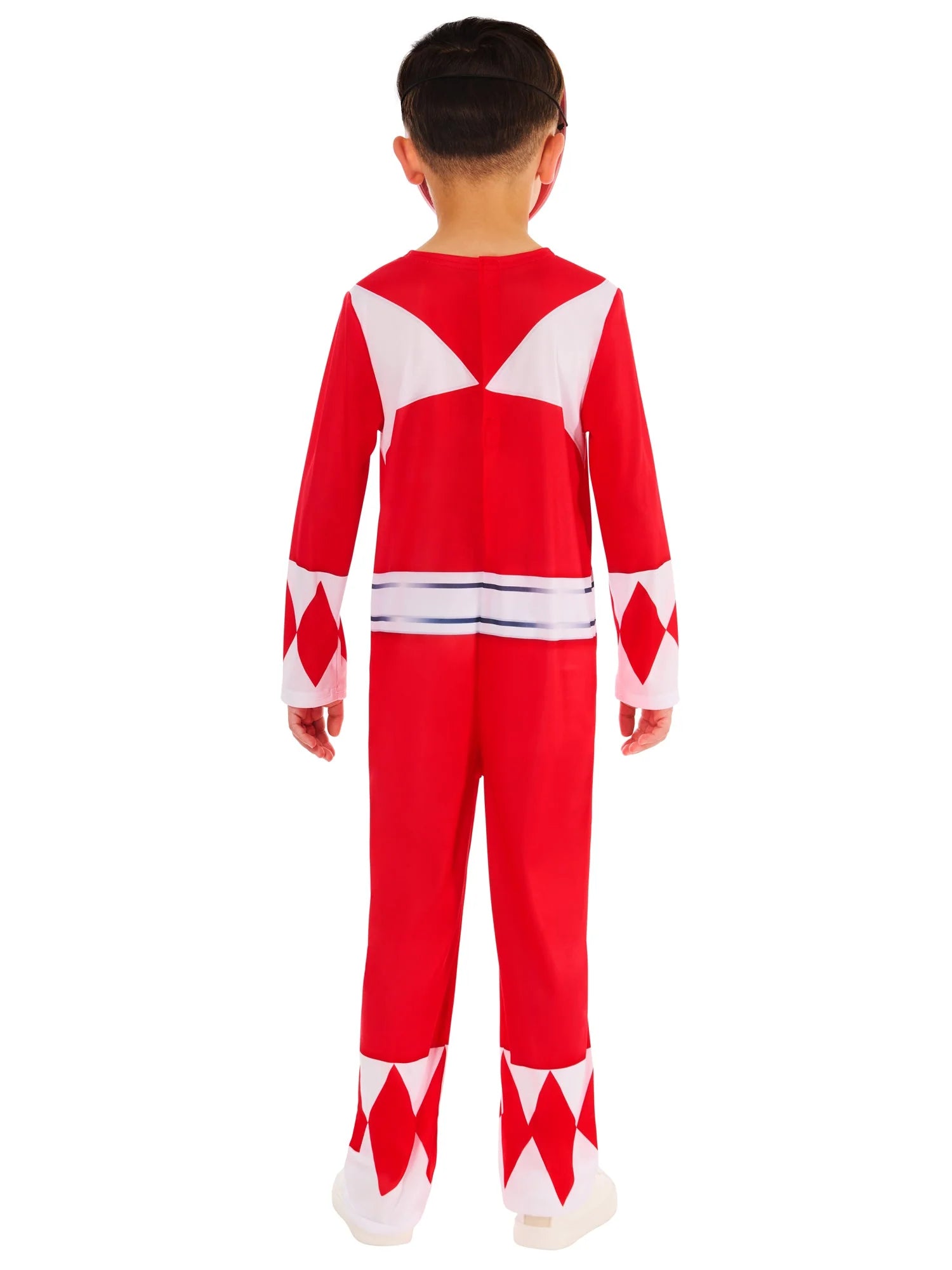 Mighty Morphin Red Ranger Dressing Up Costume - Anilas UK