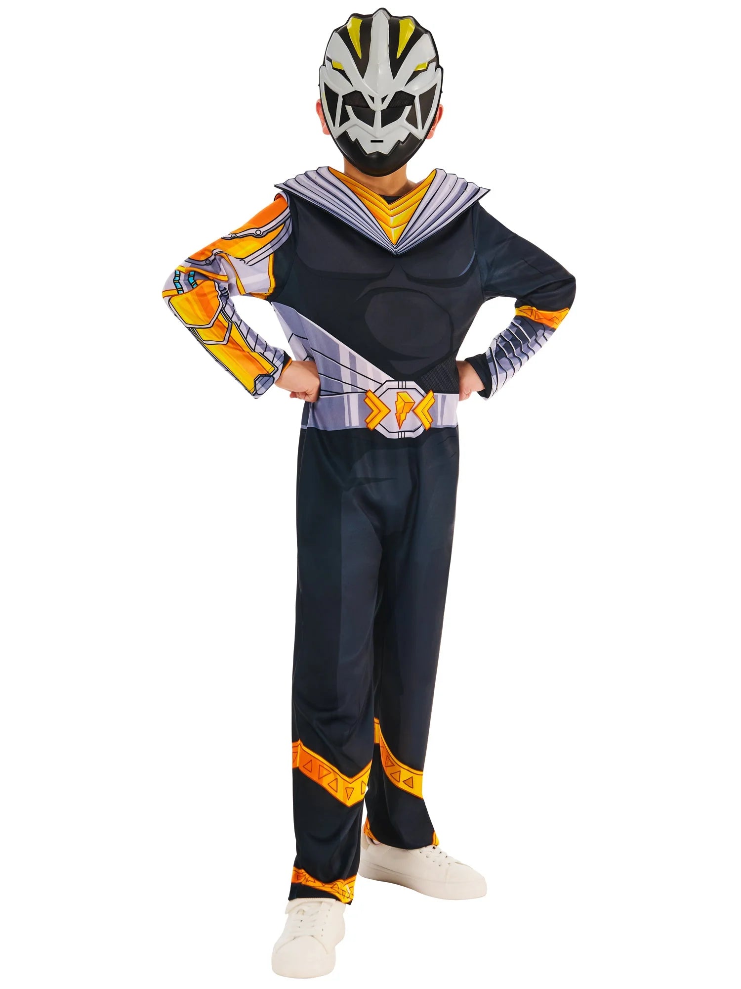 Cosmic Fury Black Ranger Dressing Up Costume - Anilas UK