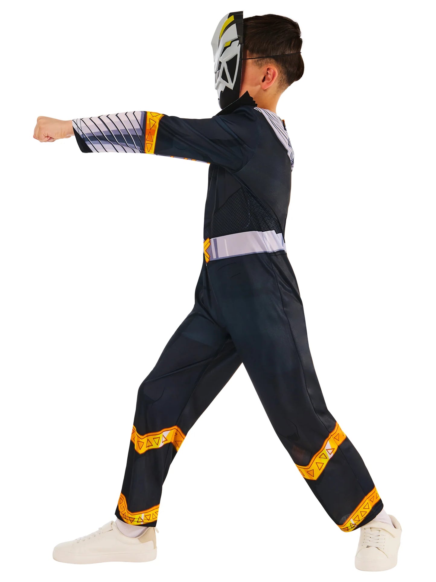Cosmic Fury Black Ranger Dressing Up Costume - Anilas UK