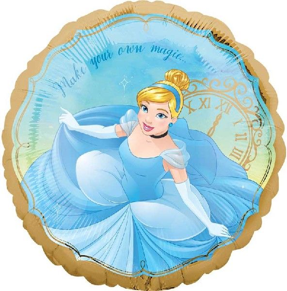 Disney Princess Cinderella 18 Inch Foil Balloon - Anilas UK