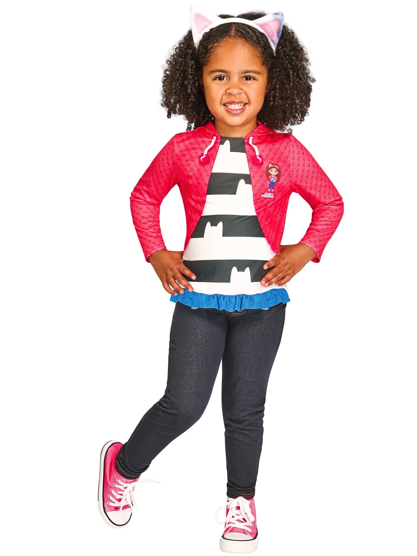 Gabby's Dollhouse Top & Headband Dressing Up Costume - Anilas UK