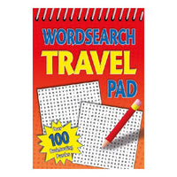 Wordsearch Travel Pad Puzzle Book - Anilas UK