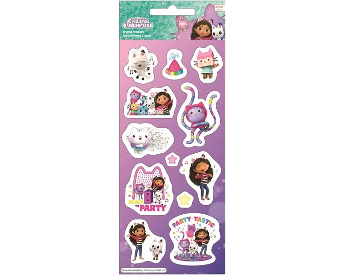 Gabby's Dollhouse Crystal Stickers - Anilas UK
