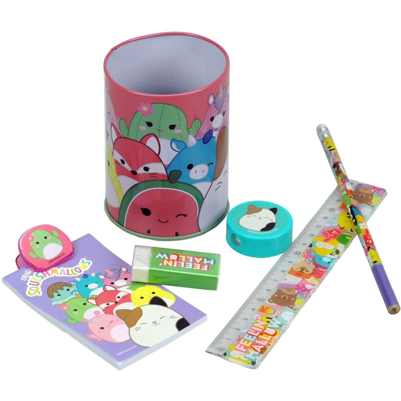 Squishmallows Pencil Pot Stationery Set - Anilas UK
