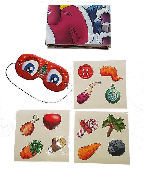 Christmas Stick the Nose on the Snowman Party Game - Anilas UK