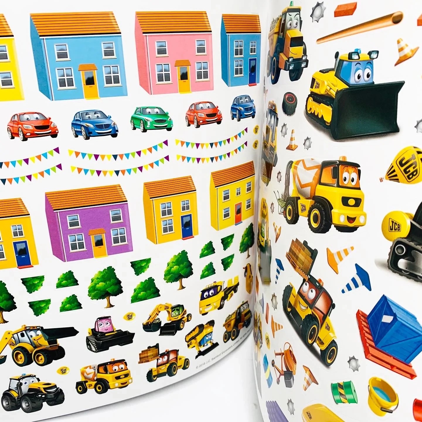 My First JCB: Super Machines Sticker and Activity - Anilas UK