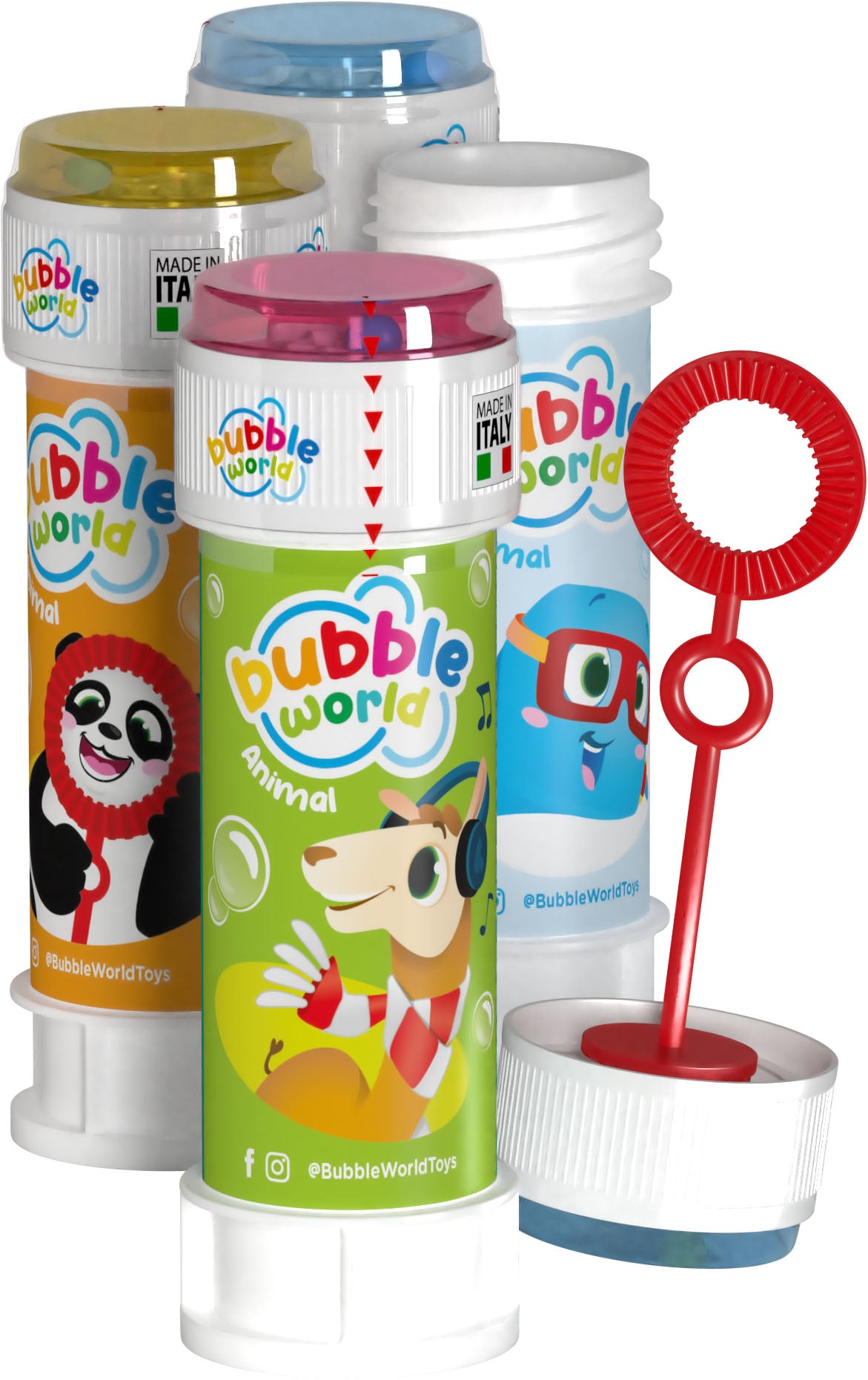Animal Bubble Tub with Wand - Anilas UK
