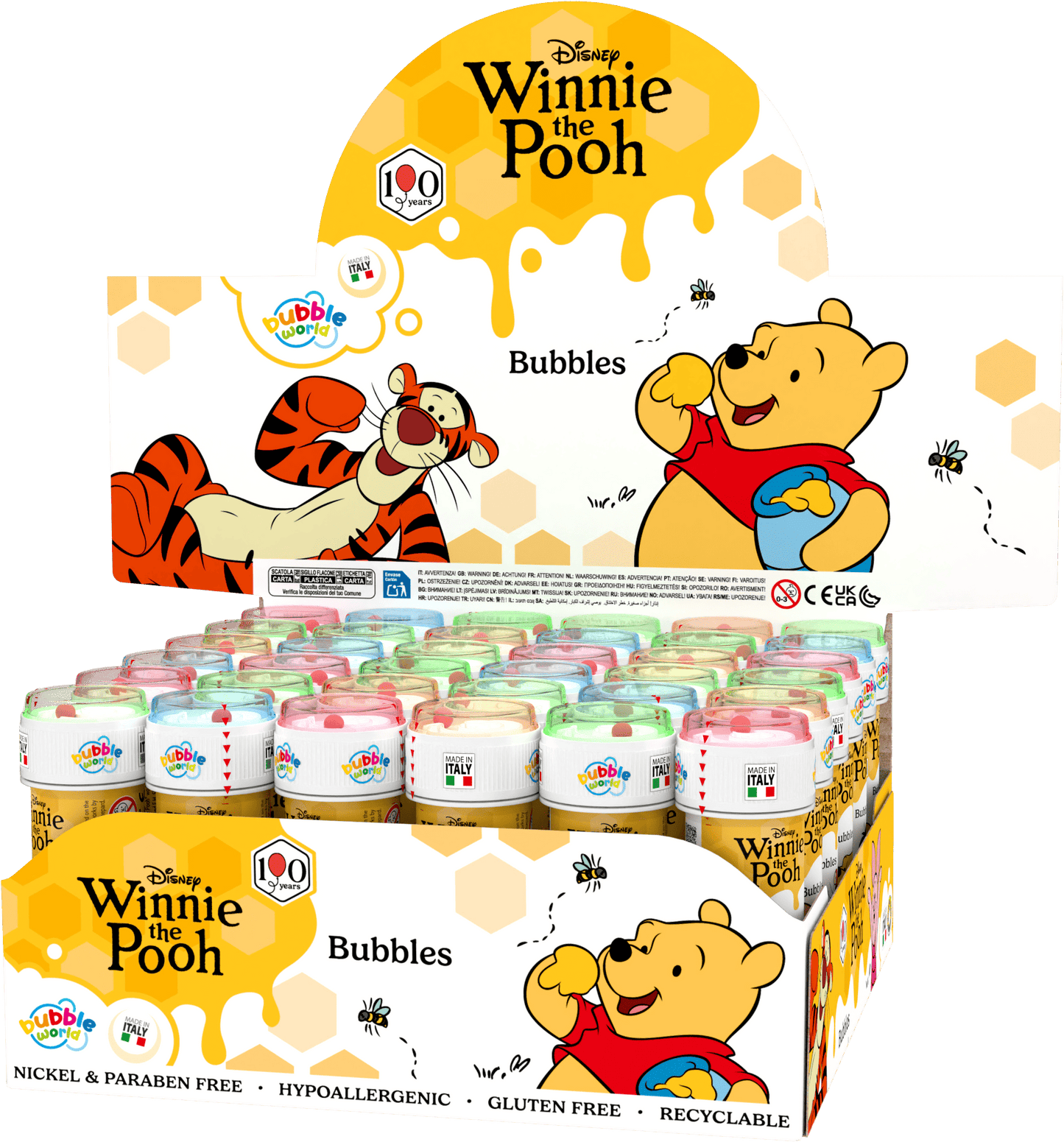 New Winnie the Pooh Bubble Tub with Wand