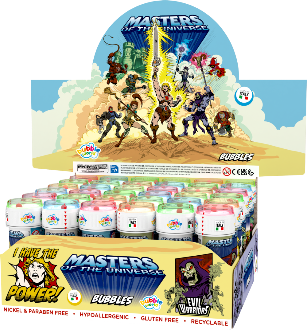 Masters of the Universe Bubble Tub with Wand - Anilas UK
