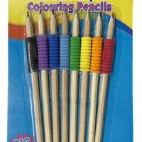 8 Soft Grip Colouring Pencils - Anilas UK