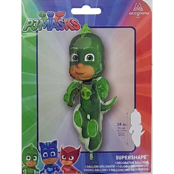 PJ Masks Gekko Foil Balloon - Anilas UK