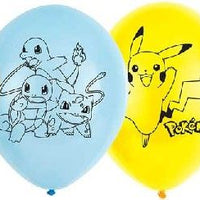 Pokemon Balloons (Pack of 6)