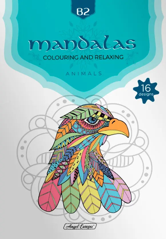 Mandala Colourin and Relaxing - Animals B2 - Anilas UK