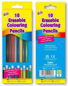 10 Erasable Colouring Pencils - Anilas UK
