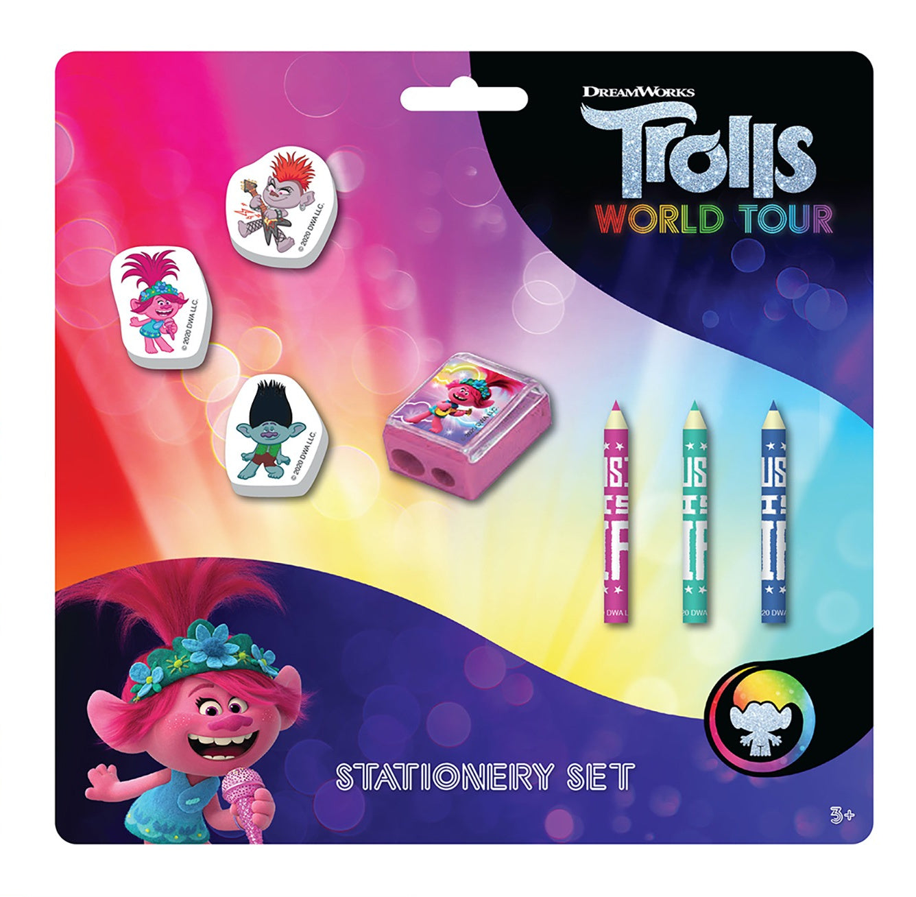Trolls World Tour Stationery Set - Anilas UK