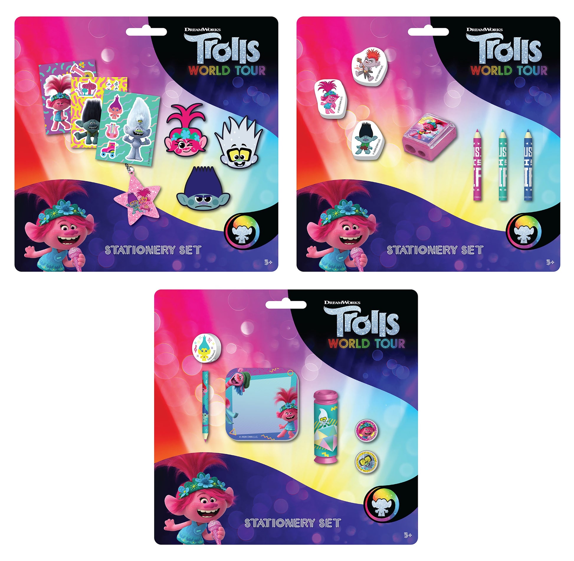 Trolls World Tour Stationery Set - Anilas UK