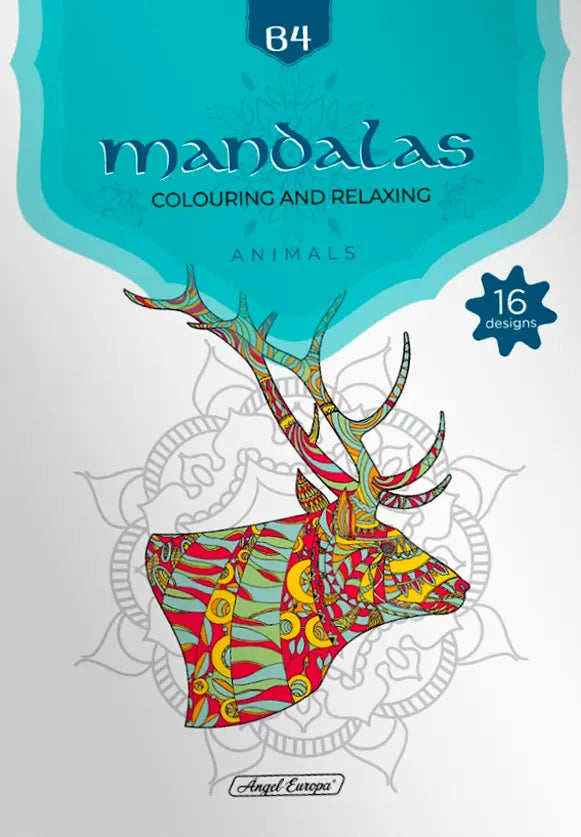 Mandala Colourin and Relaxing - Animals B4 - Anilas UK