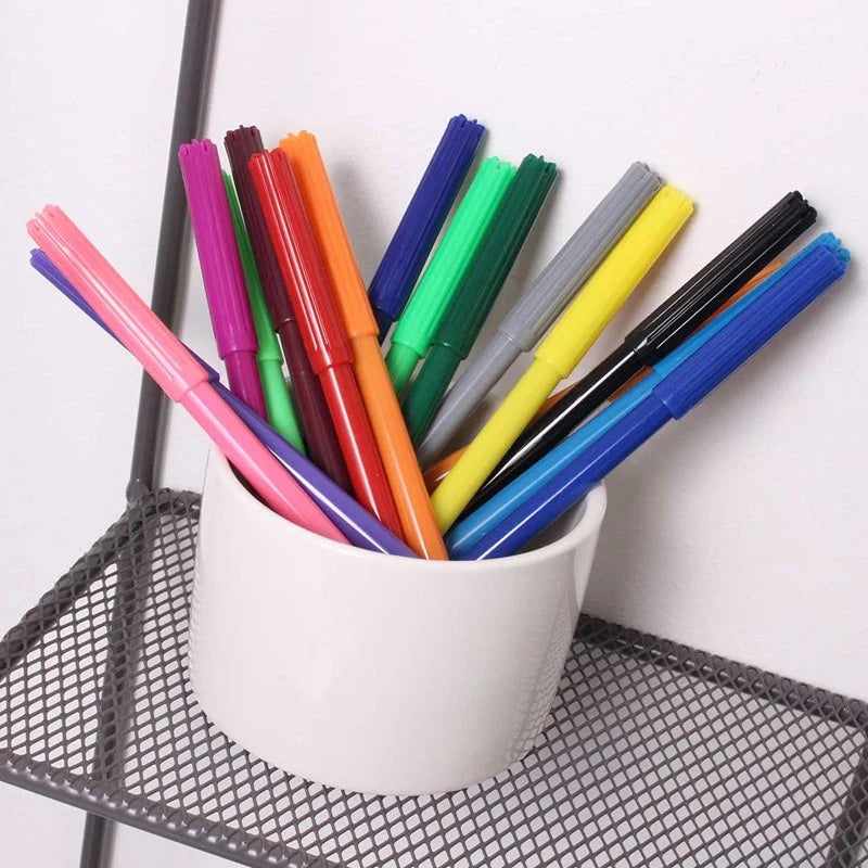 Set of 16 Assorted Fibre Pens - Anilas UK