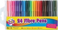 
              Set of 24 Assorted Fibre Pens - Anilas UK
            