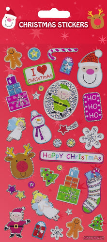 Christmas Fun Foil Stickers - Anilas UK