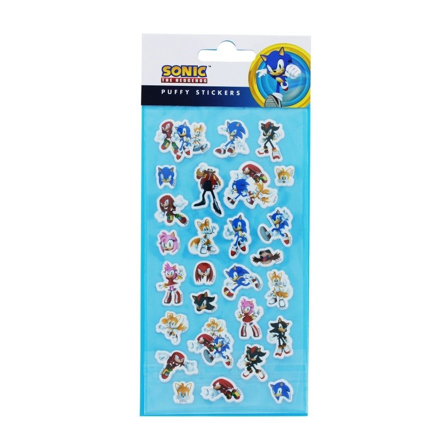 Sonic Puffy Stickers - Anilas UK