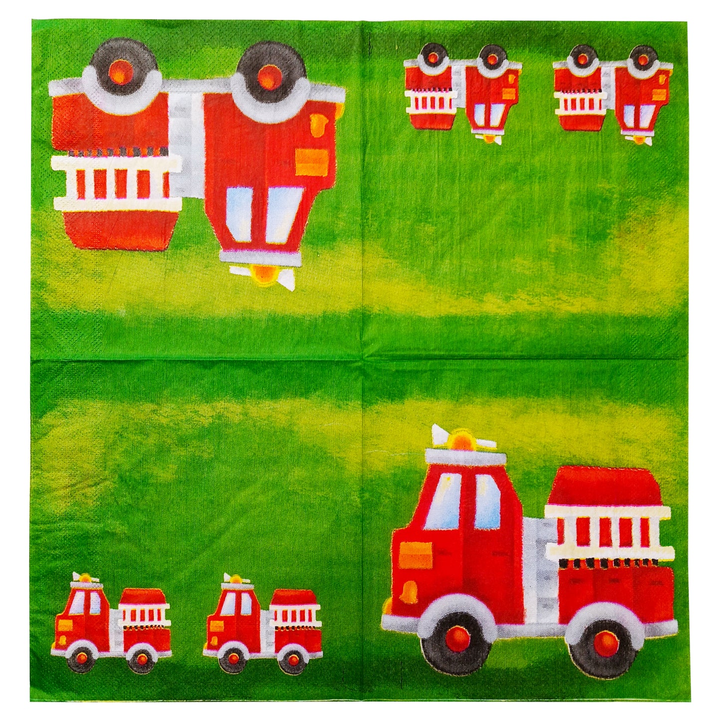 Fire Engine Party Napkins (pack of 20) - Anilas UK