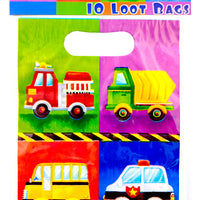 Cars and Vehicles Party Bags (pack of 10)