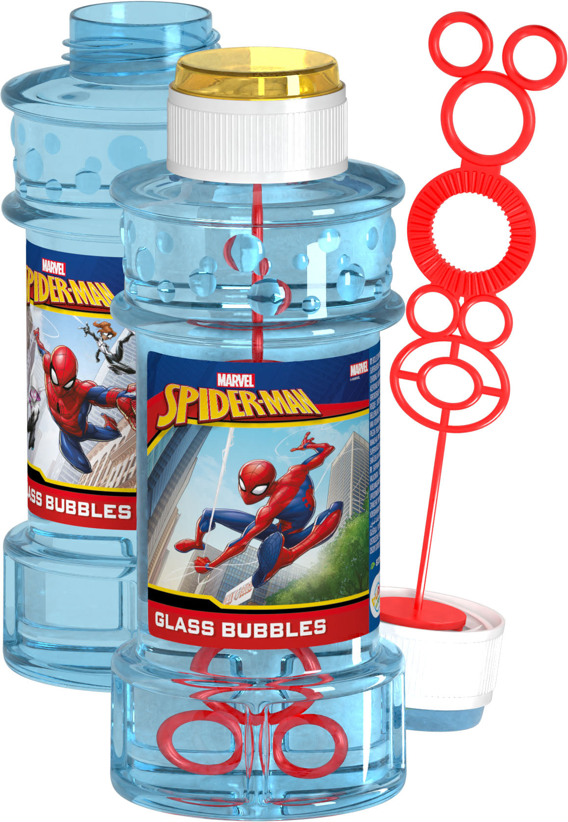 Spiderman Bubble Tub with Wand 300 ml - Anilas UK