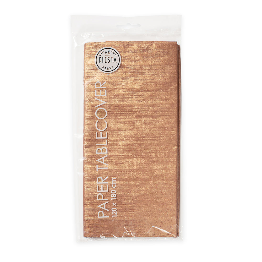 Rose Gold Paper Tablecover (120 x 180 cm)