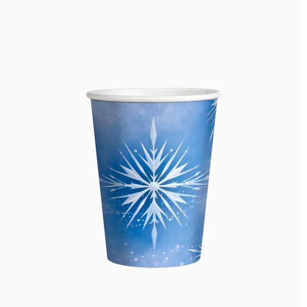 Ice princess Frost Paper Cups 270 ml (Pack of 10) - Anilas UK