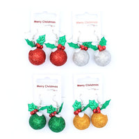 
              Christmas Pudding Earrings
            