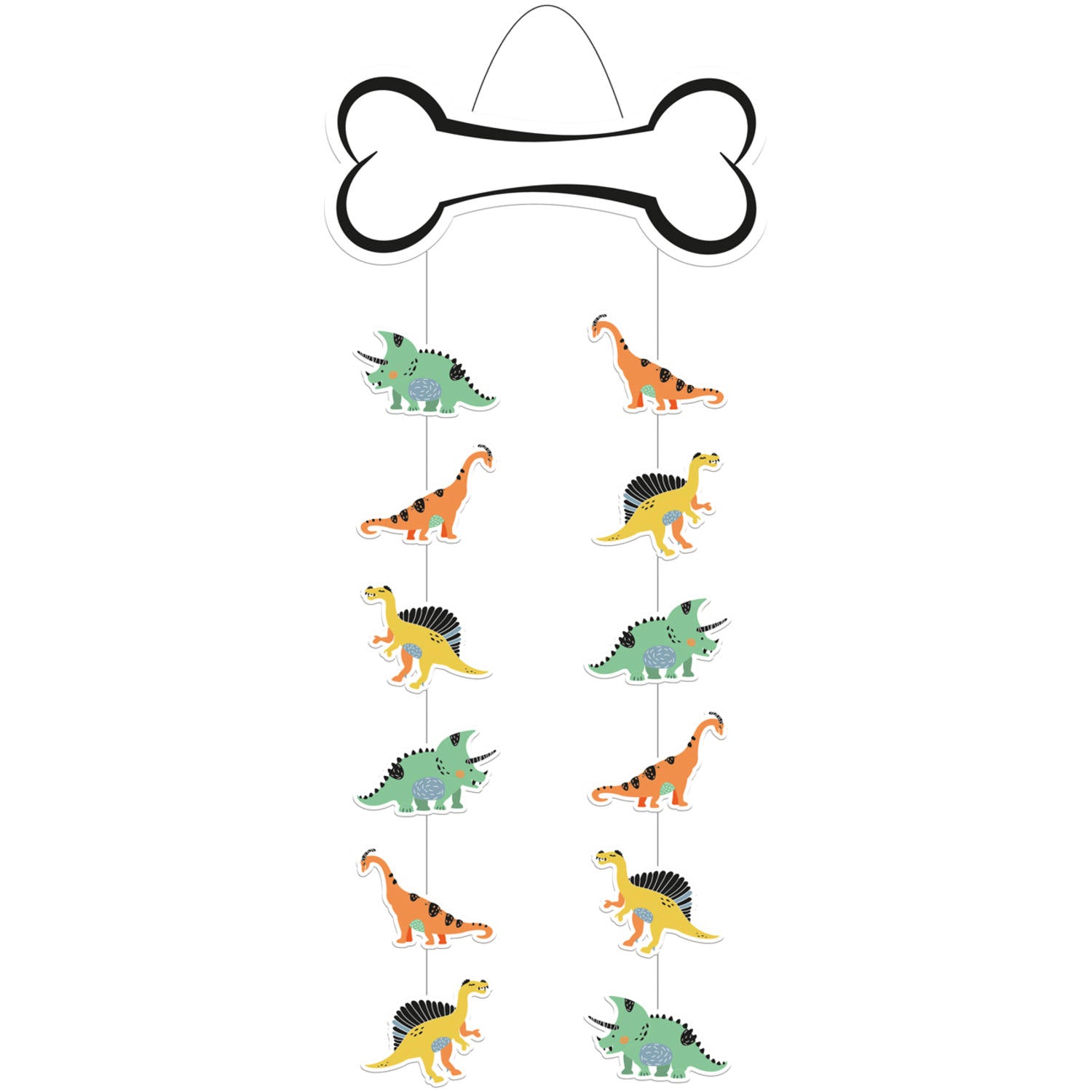 Hanger - Dino Roars (30x85 cm) - Anilas UK