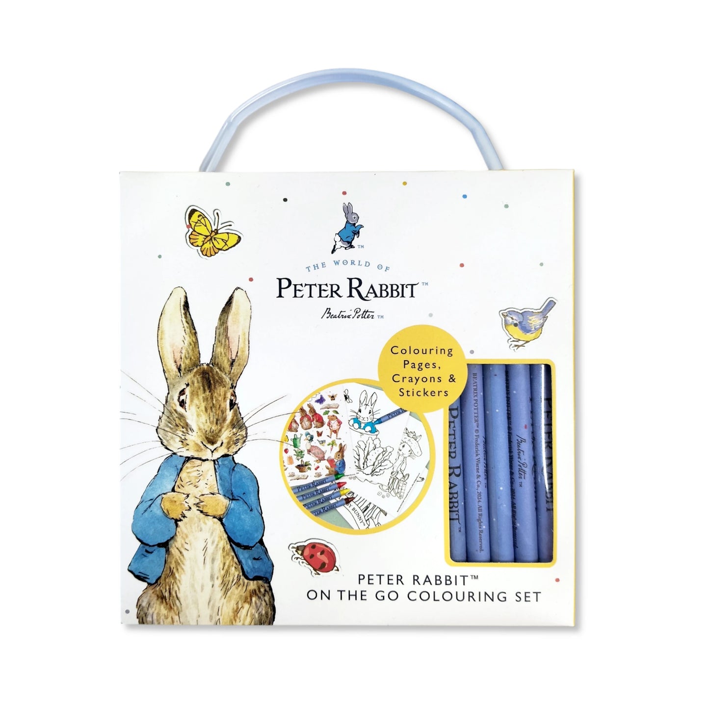 Peter Rabbit - On The Go Colouring Set