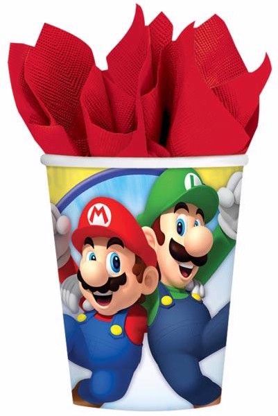 Super Mario Party Pack for 8 people - Anilas UK