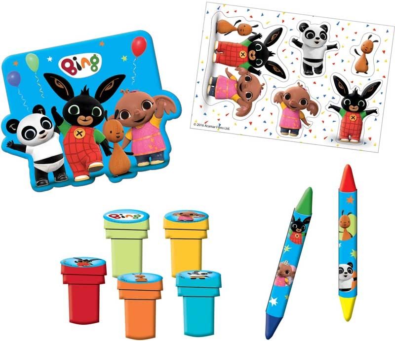 Complete Bing Themed Party Pack for 8 people Including Tableware and Favours - Anilas UK