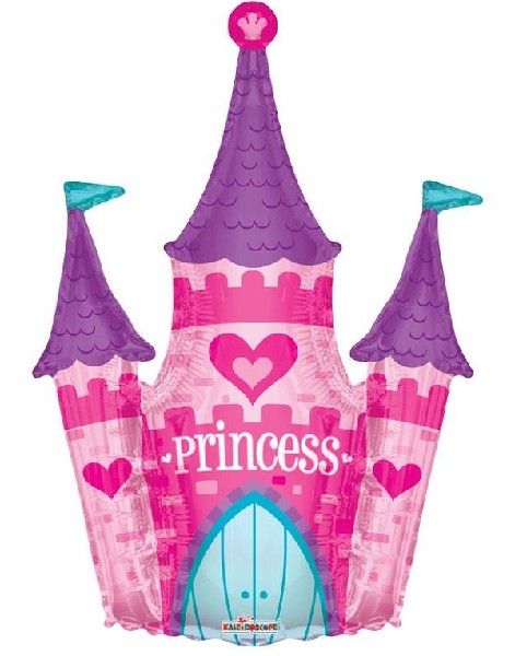 Princess Castle Super shape Foil Balloon - Anilas UK