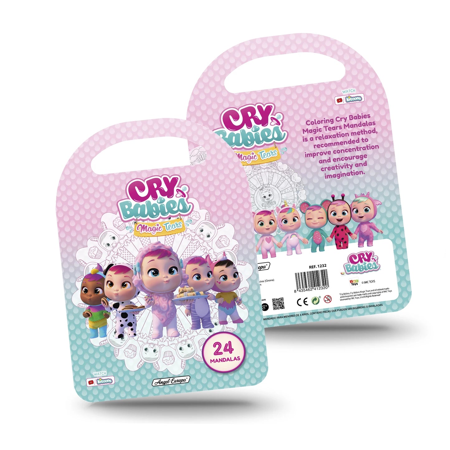 Cry Babies 24 Mandalas - Anilas UK